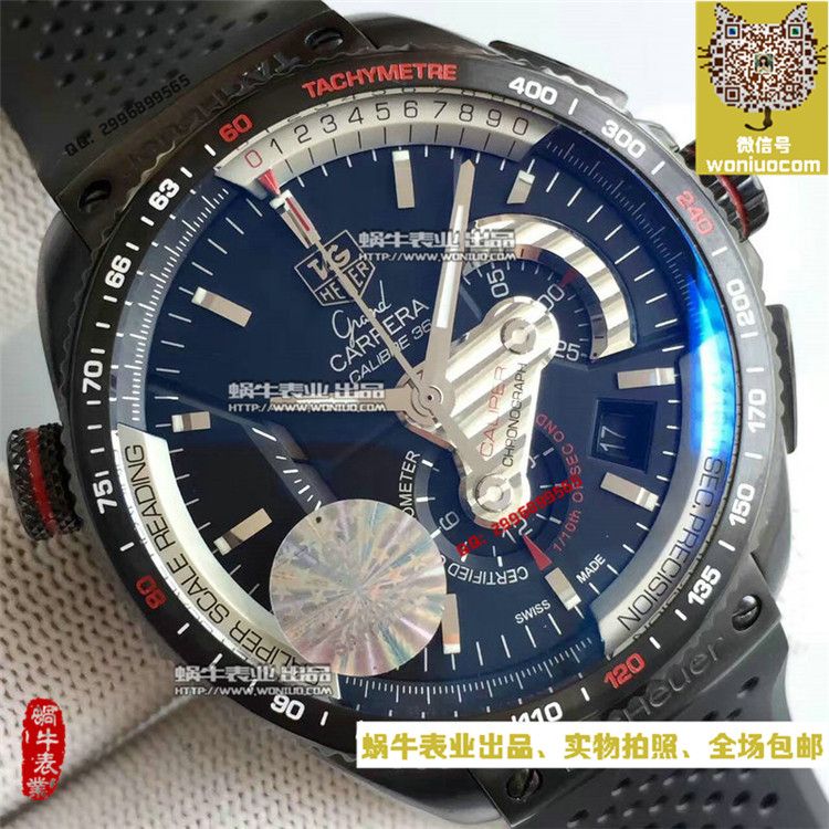   HBBV6超  泰格豪雅超級卡萊拉CAV5185.FT6020男士机械腕表 / TG003