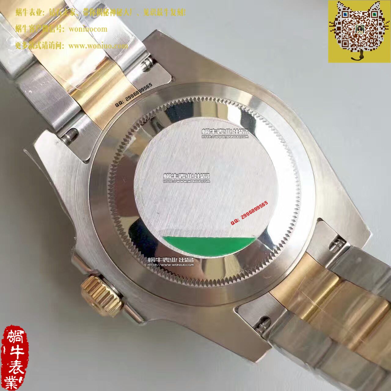   N厂V7版  劳力士潜航者型系列116613-LN-97203《间金黑盘》黑盘机械腕表 / R028