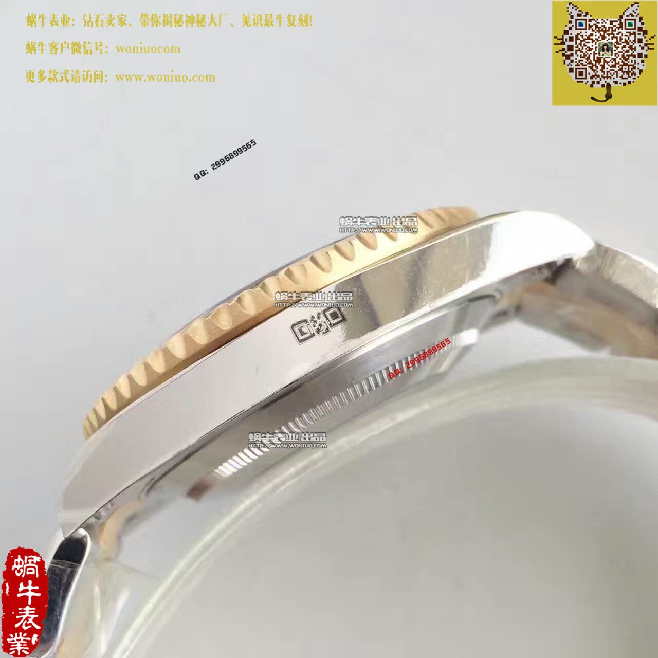   N厂V7版  劳力士潜航者型系列116613-LN-97203《间金黑盘》黑盘机械腕表 / R028