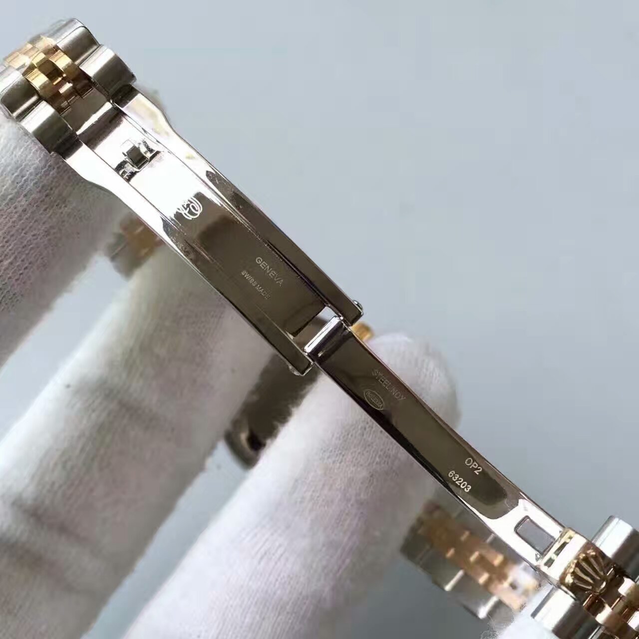   台湾厂劳力士女装日志型系列279383RBR香槟面表盘女士腕表 / R144