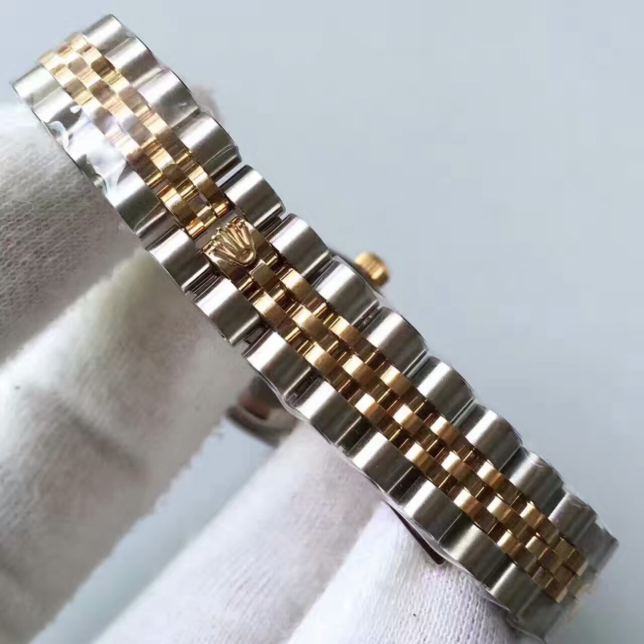   台湾厂劳力士女装日志型系列279383RBR香槟面表盘女士腕表 / R144