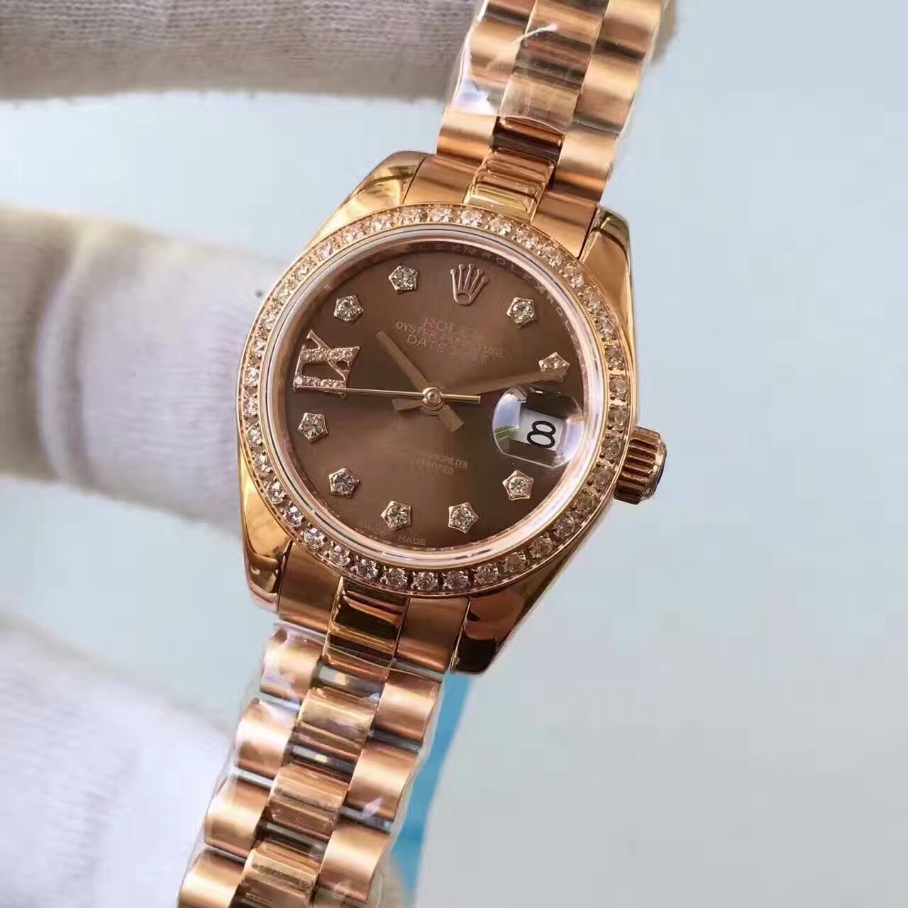   台湾厂劳力士女装日志型系列279135RBR-83345腕表 / R145