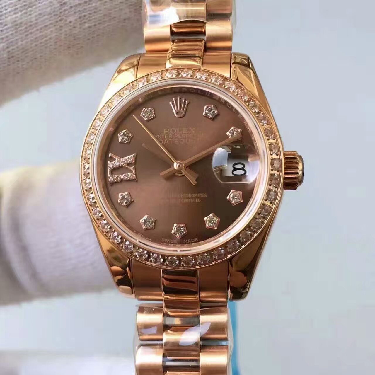   台湾厂劳力士女装日志型系列279135RBR-83345腕表 / R145