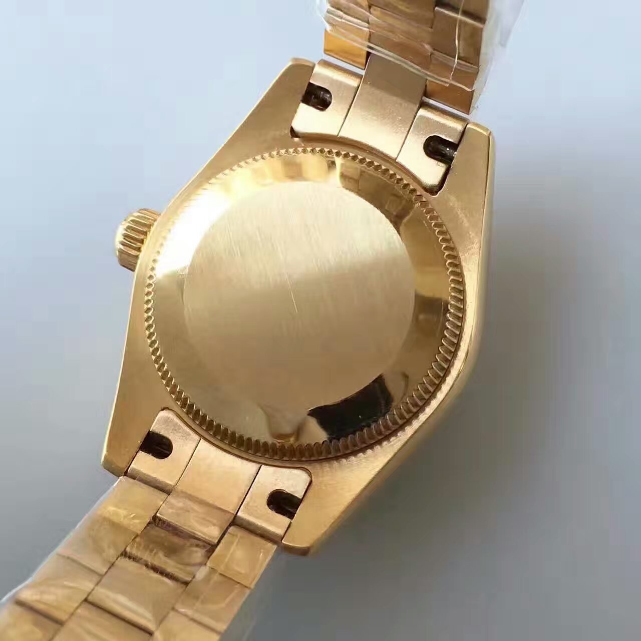   台湾厂劳力士女装日志型系列279178香槟面表盘女士腕表 / R147