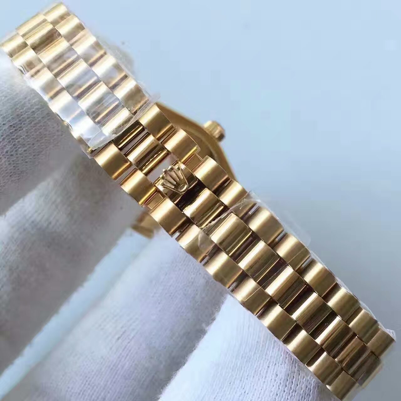   台湾厂劳力士女装日志型系列279178香槟面表盘女士腕表 / R147