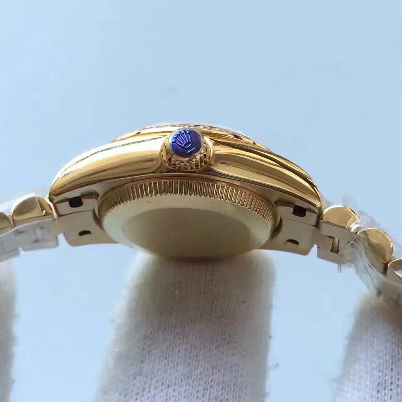   台湾厂劳力士女装日志型系列白面表盘女士腕表 / R149