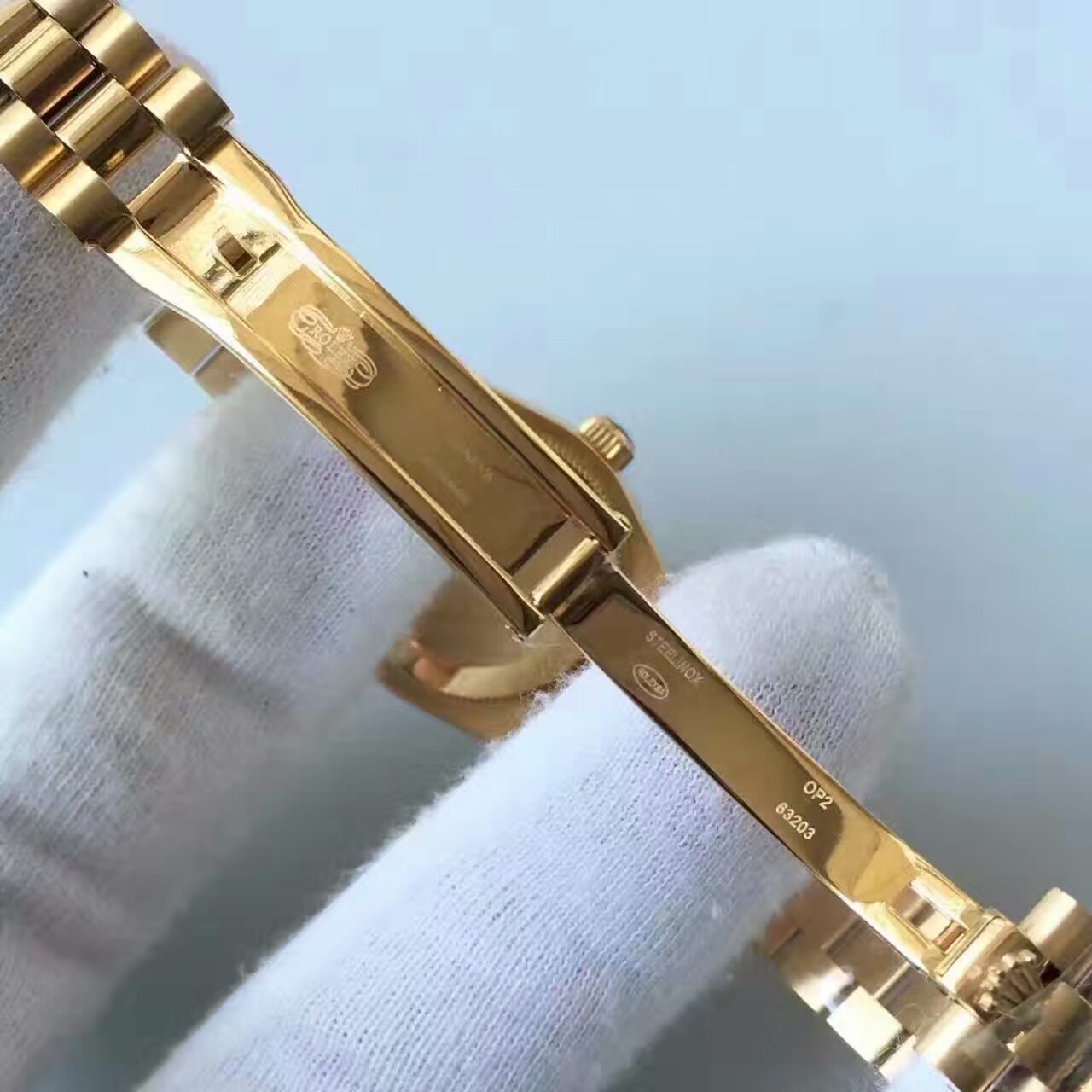   台湾厂劳力士女装日志型系列白面表盘女士腕表 / R149