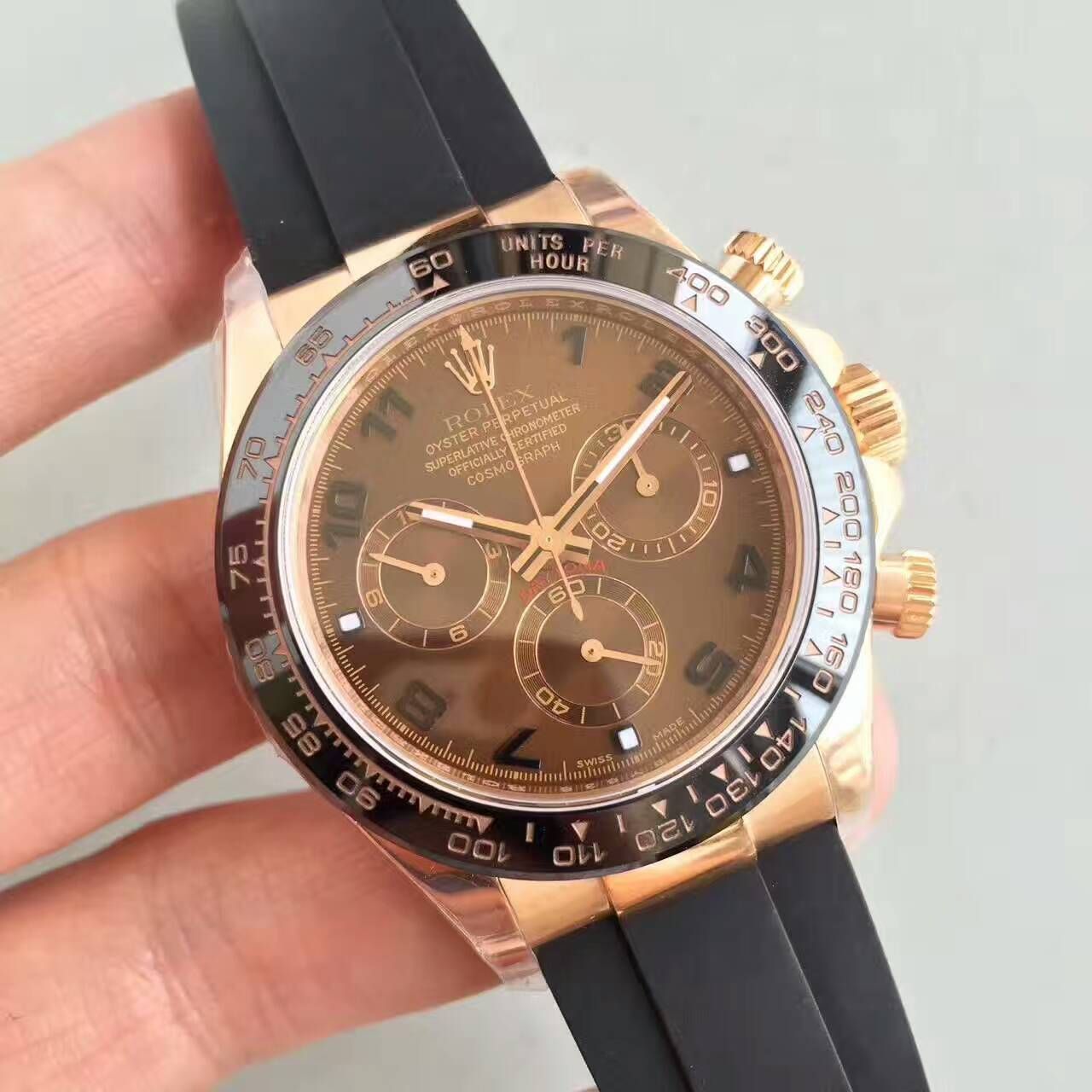   NOOB厂高劳力士宇宙计型迪通拿系列116515LN-L(FC) 象牙面腕表 / R007