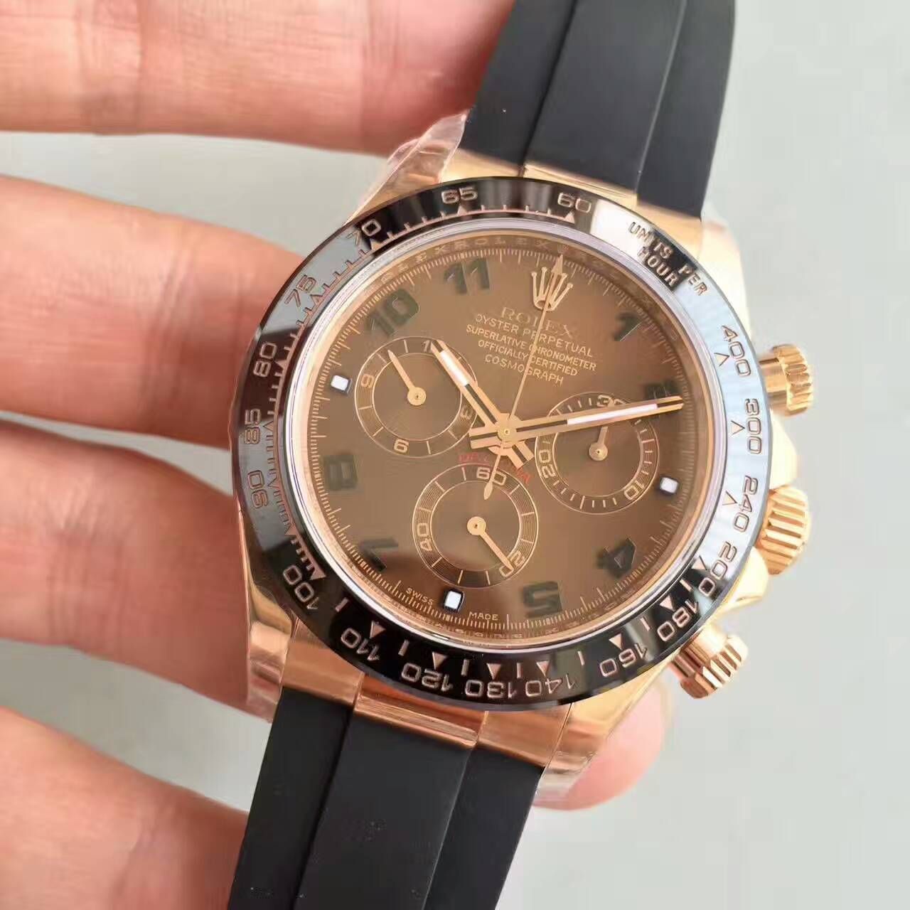   NOOB厂高劳力士宇宙计型迪通拿系列116515LN-L(FC) 象牙面腕表 / R007