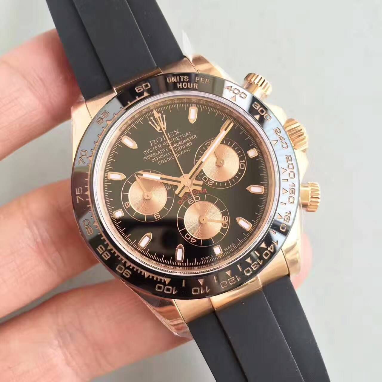   NOOB厂高劳力士宇宙计型迪通拿系列116515LN-L(FC) 象牙面腕表 / R007