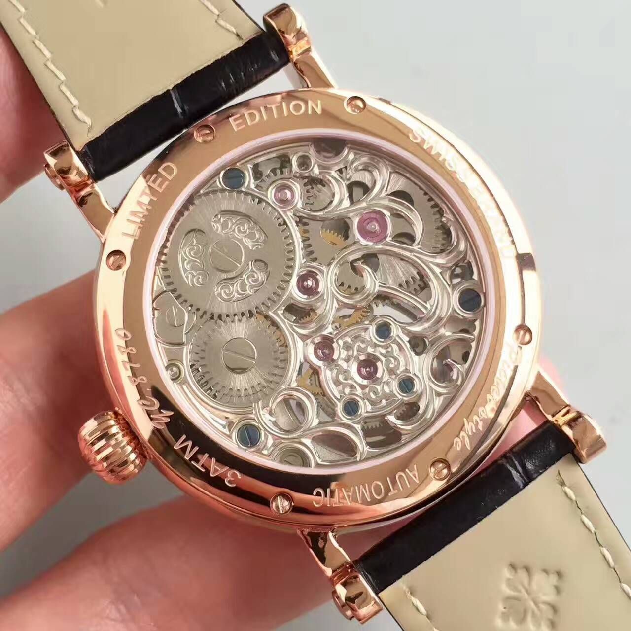   TF厂高百达翡丽镂空雕花动力星辰真陀飞轮腕表 / BD202