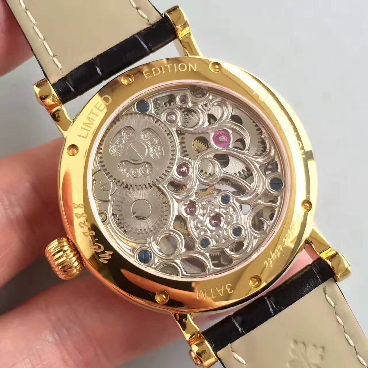   TF厂高百达翡丽镂空雕花动力星辰真陀飞轮腕表 / BD202