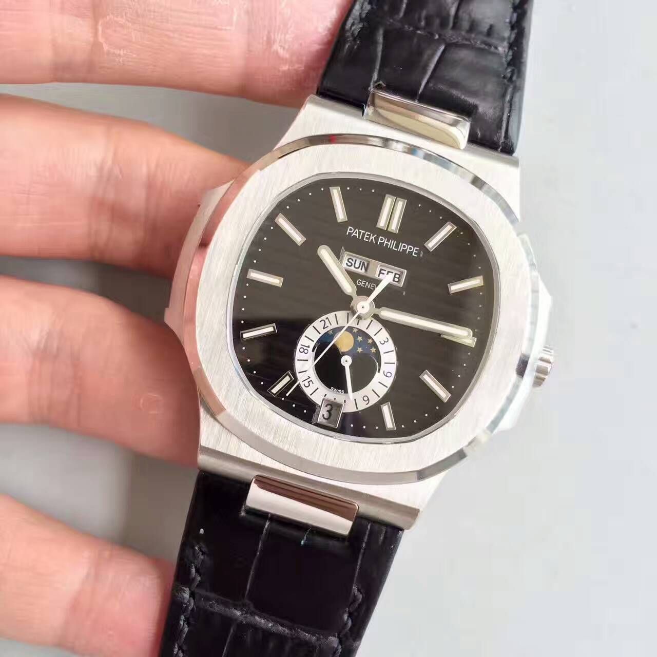   KM高百达翡丽Nautilus系列精钢男表5726A-001 / BD204