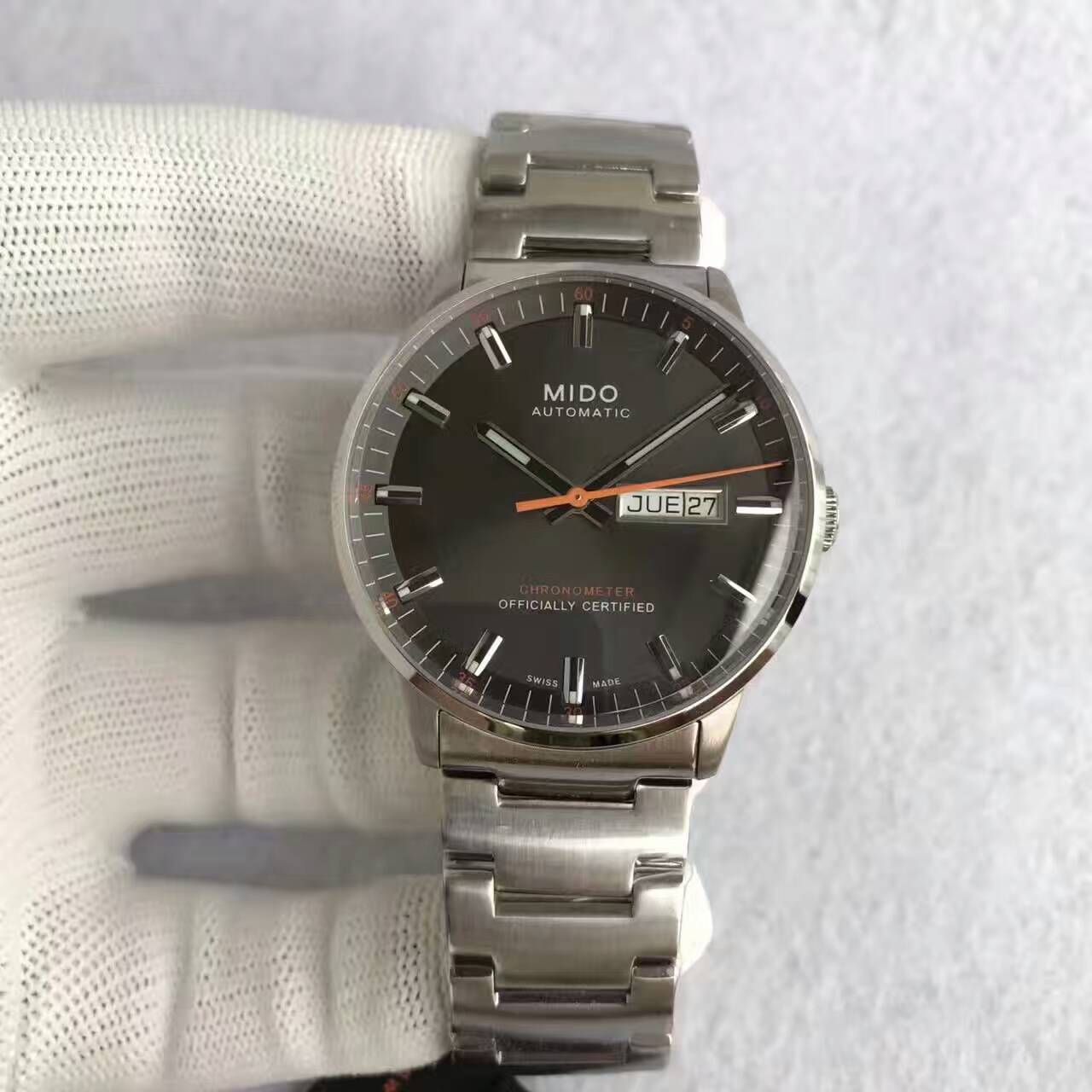   台湾厂  美度指挥官系列M021.431.11.061.01腕表