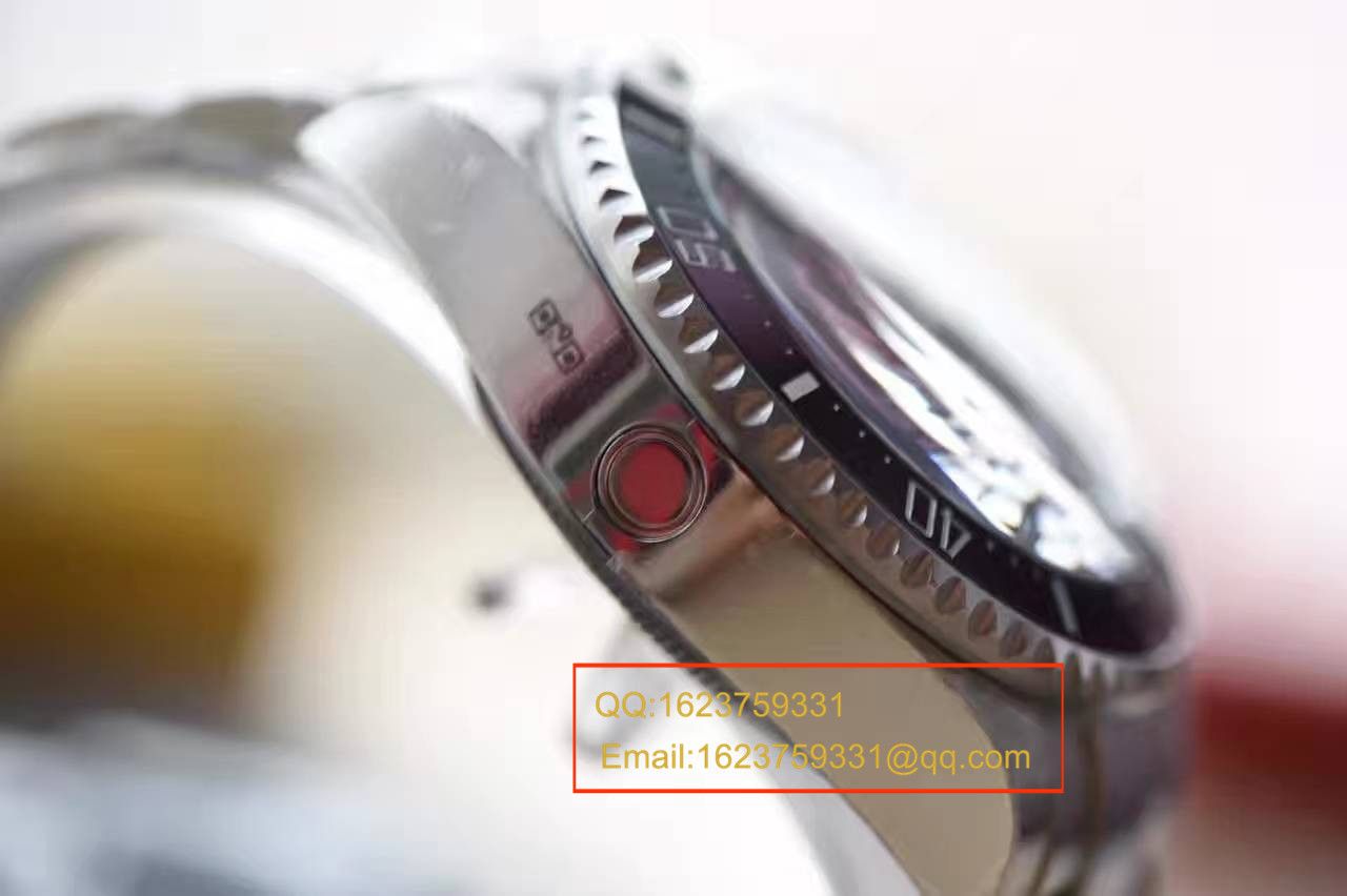   独家视频解析  N厂V7版本高劳力士海使型系列116660-98210 蓝盘腕表(蓝面渐变蓝鬼王)  / RBD0551