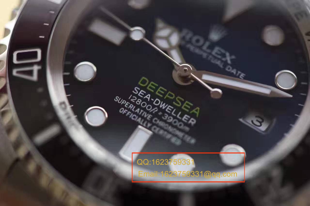   独家视频解析  N厂V7版本高劳力士海使型系列116660-98210 蓝盘腕表(蓝面渐变蓝鬼王)  / RBD0551