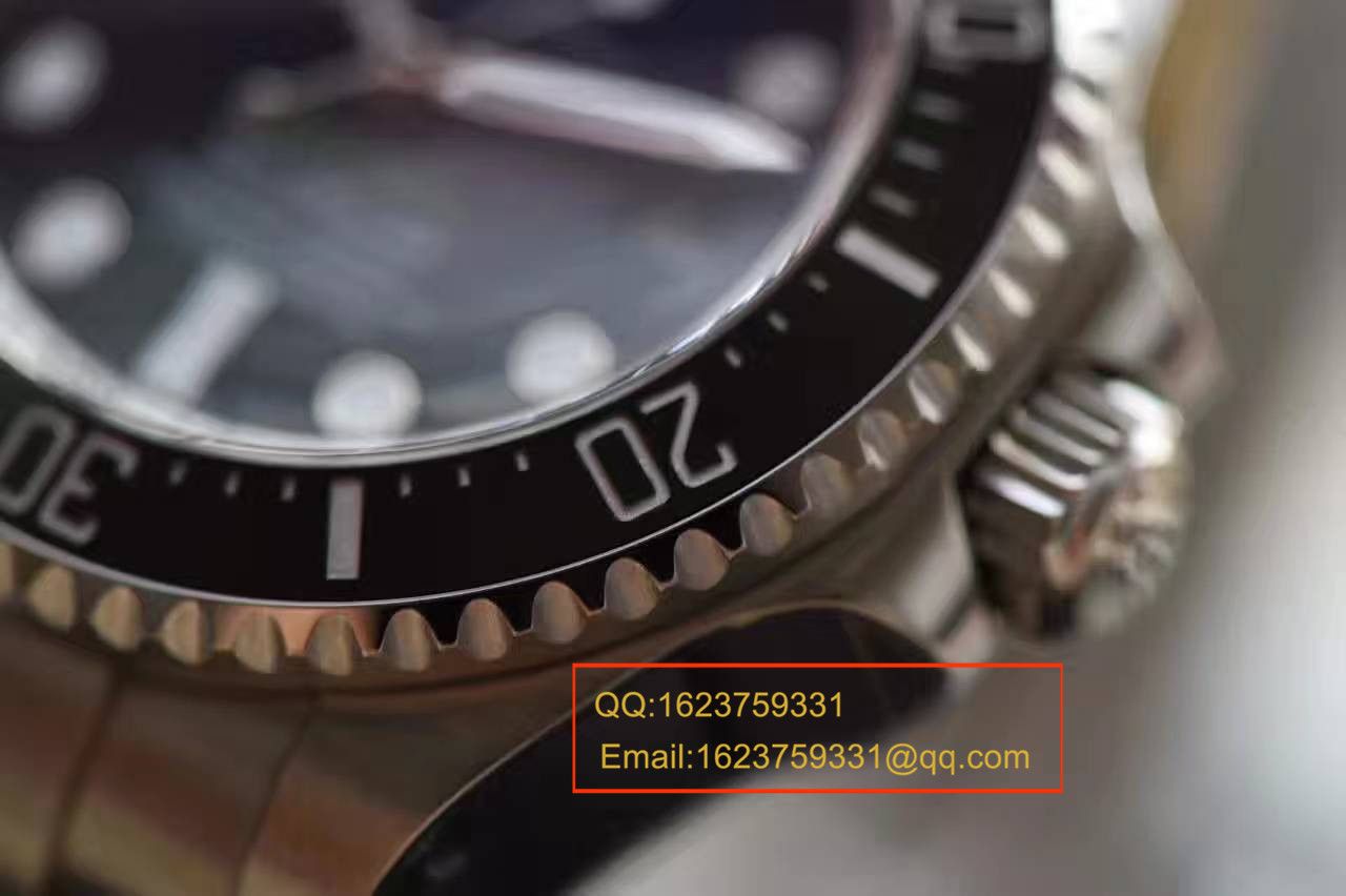   独家视频解析  N厂V7版本高劳力士海使型系列116660-98210 蓝盘腕表(蓝面渐变蓝鬼王)  / RBD0551