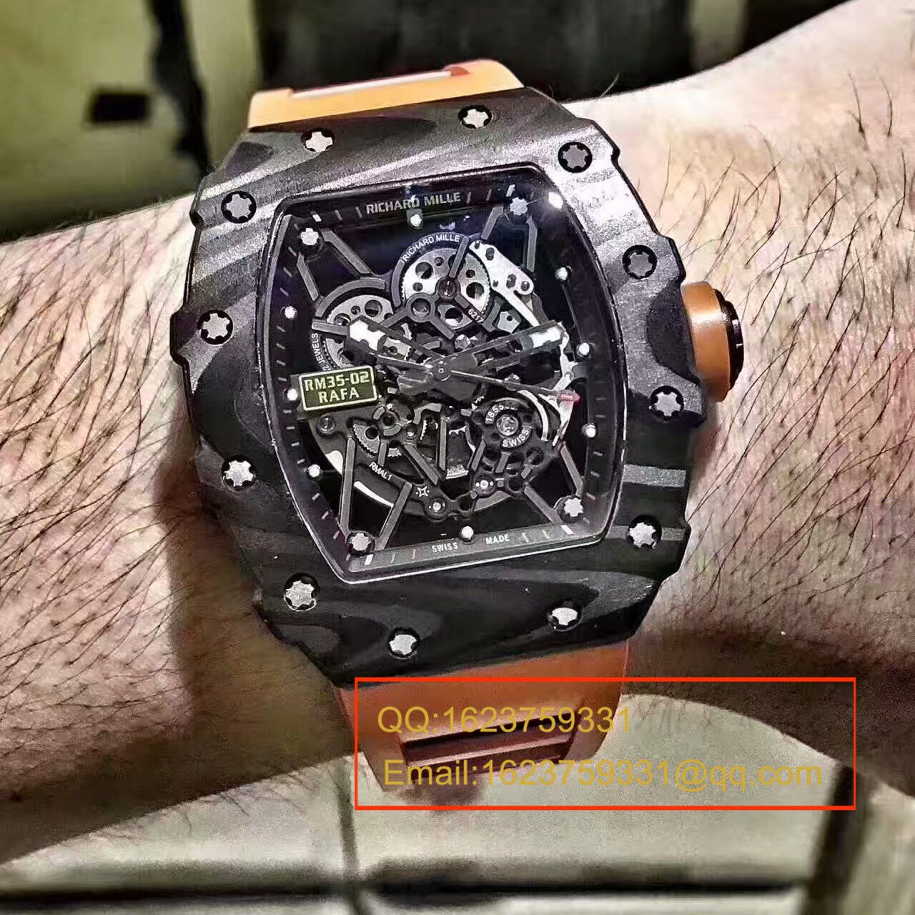 KV新品 RM35-02系列版（纳达尔限量版）碳纤维系列最强版本 / RM 035-02