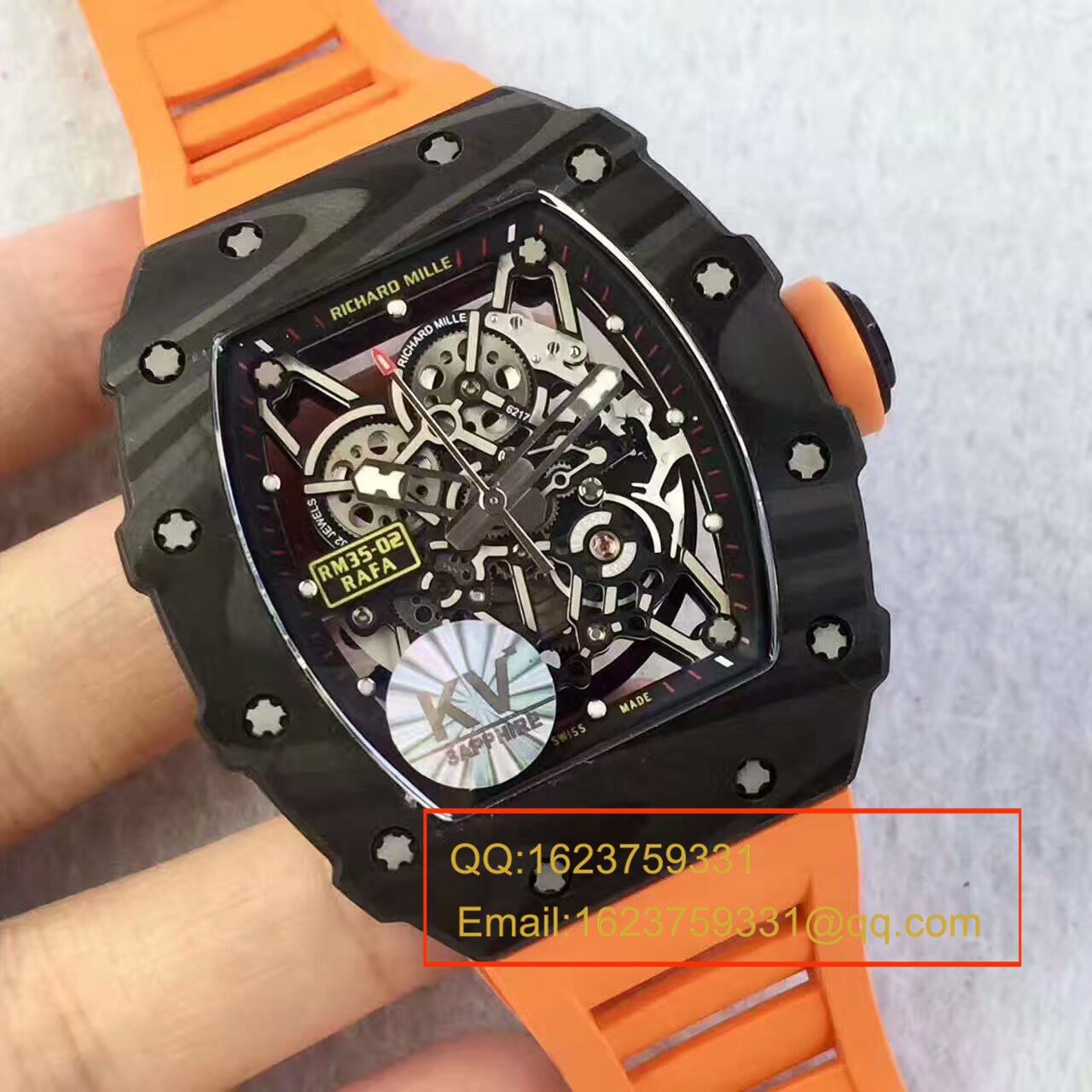 KV新品 RM35-02系列版（纳达尔限量版）碳纤维系列最强版本 / RM 035-02