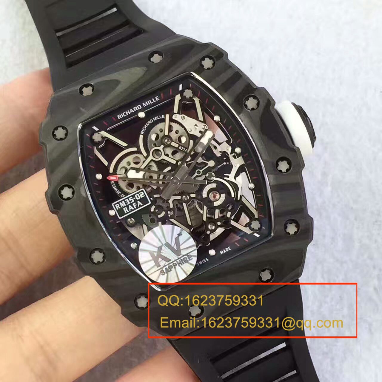 KV新品 RM35-02系列版（纳达尔限量版）碳纤维系列最强版本 / RM 035-02