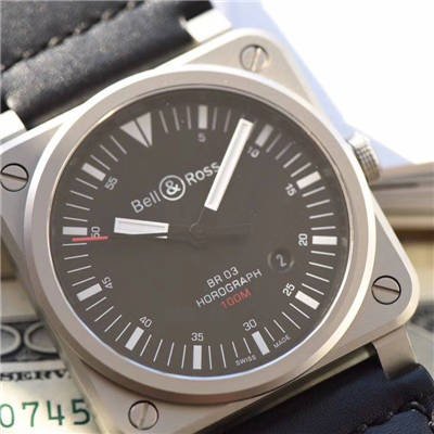   BR精  柏莱士AVIATION系列BR 03-92 HOROLUM 腕表