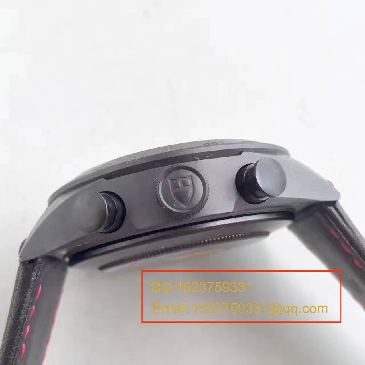   ZF厂帝舵《杜卡迪大魔鬼》FASTRIDER BLACK SHIELD系列42000CR橡胶表带腕表 / DTBC006