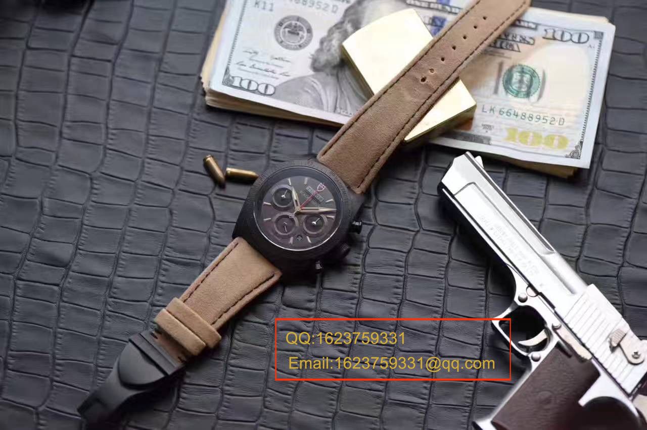   ZF厂高帝舵《杜卡迪大魔鬼》FASTRIDER BLACK SHIELD系列42000CN皮带腕表 / DTBC005