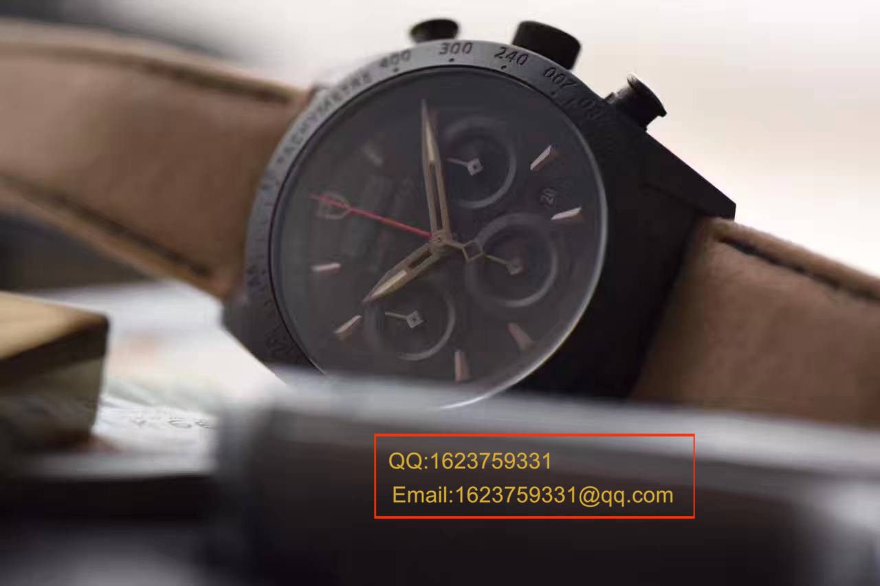   ZF厂高帝舵《杜卡迪大魔鬼》FASTRIDER BLACK SHIELD系列42000CN皮带腕表 / DTBC005