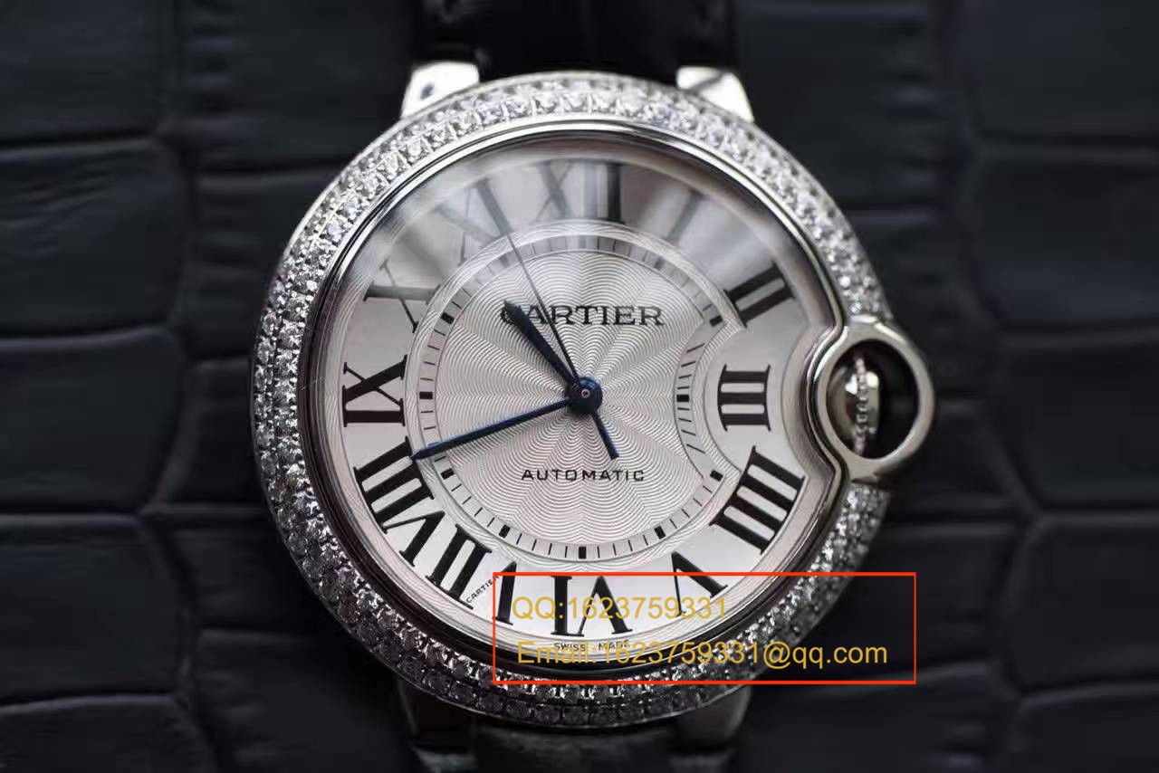   HBBV6厂卡地亚蓝气球系列WE902065女士33毫米镶钻机械腕表 / K130