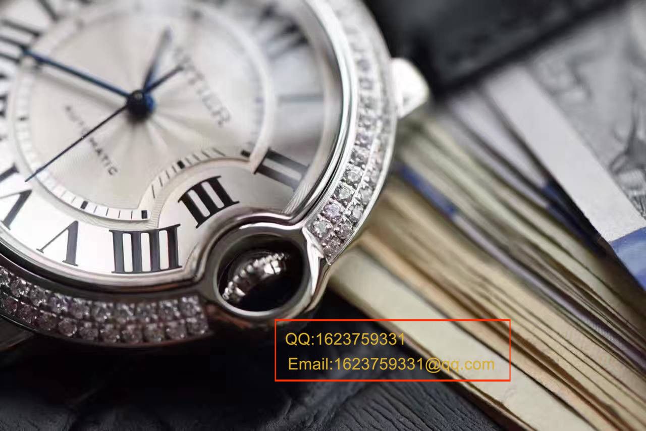   HBBV6厂卡地亚蓝气球系列WE902065女士33毫米镶钻机械腕表 / K130