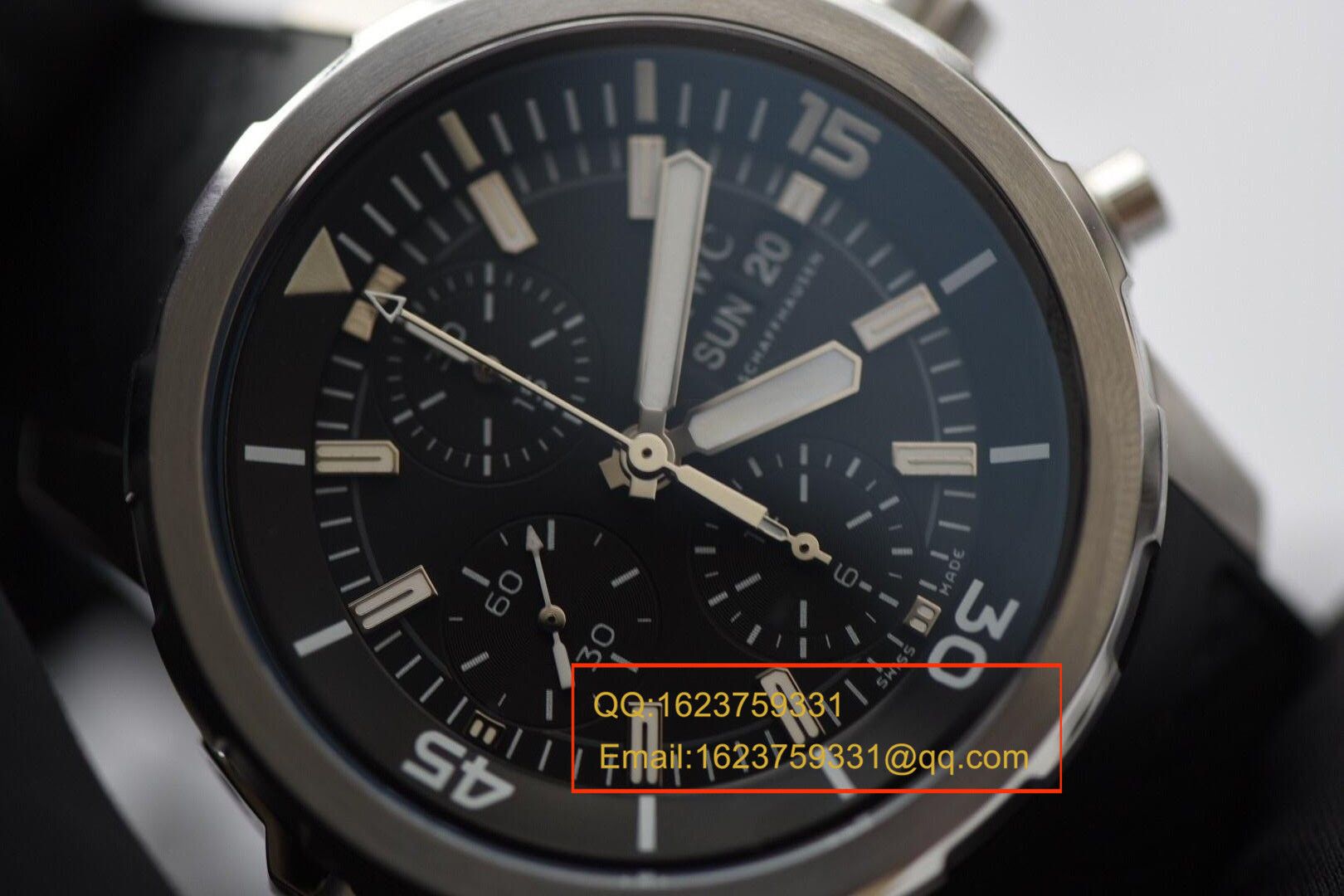   视频测评    HBBV6厂万国海洋时计系列IW376803男表 / WG167A