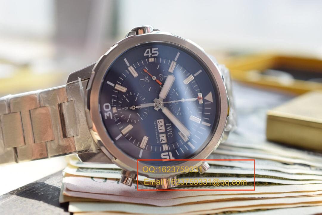   视频测评V6厂高万国海洋时计雅克-伊夫．库斯托探险之旅特别版IW376805 男士机械腕表 / WG166