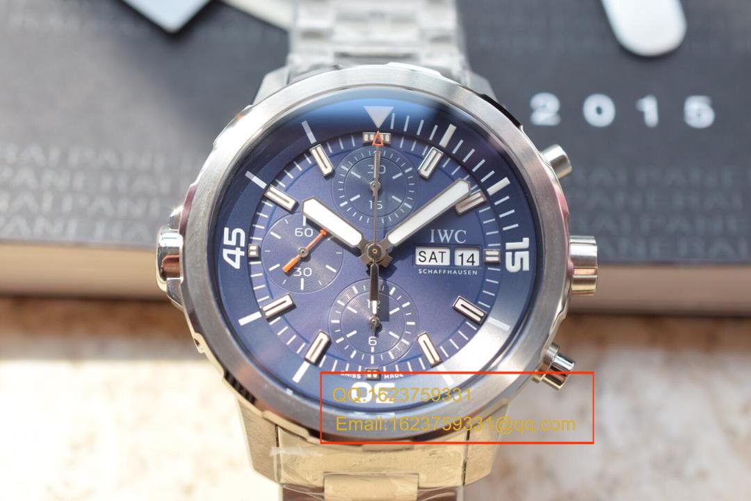   视频测评V6厂高万国海洋时计雅克-伊夫．库斯托探险之旅特别版IW376805 男士机械腕表 / WG166