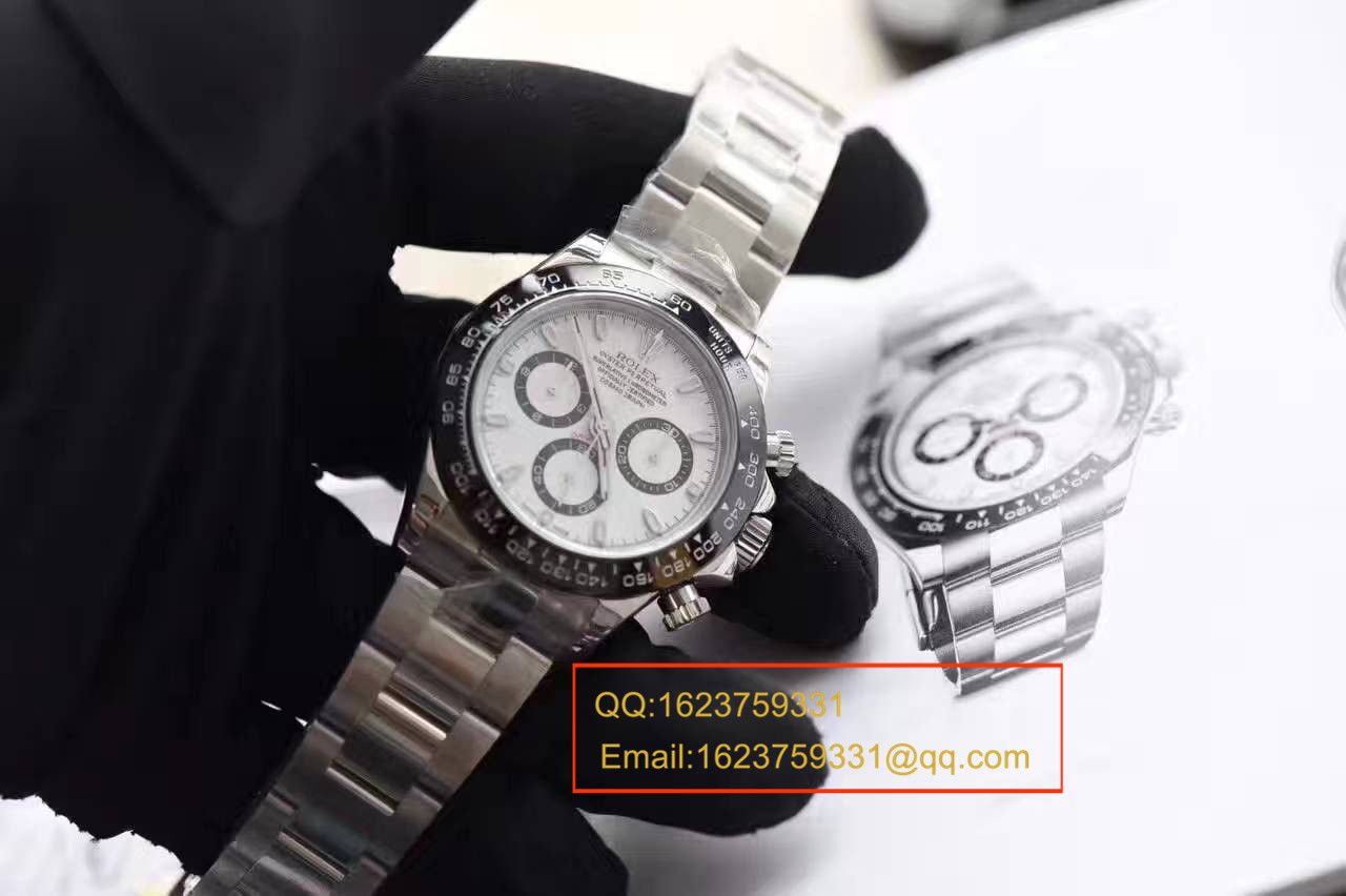   N厂V7版本  劳力士宇宙计型迪通拿系列116500LN-78590机械腕表 / RBF016