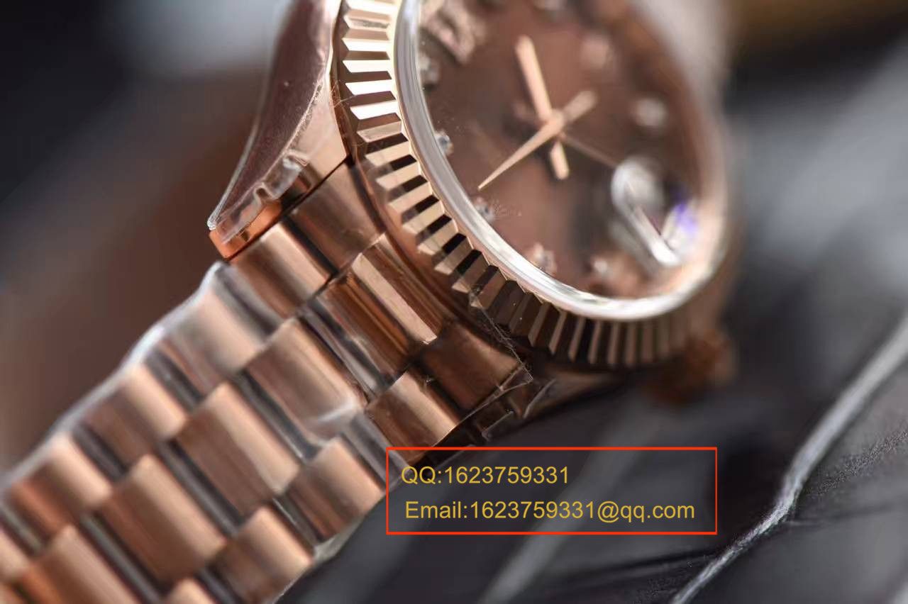   SY厂劳力士女装日志型系列279171巧克力面表盘女士腕表 / RBA182