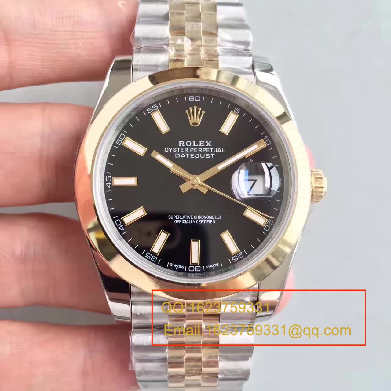   N厂劳力士日志型系列126333-62613包18K金腕表 / RCF171