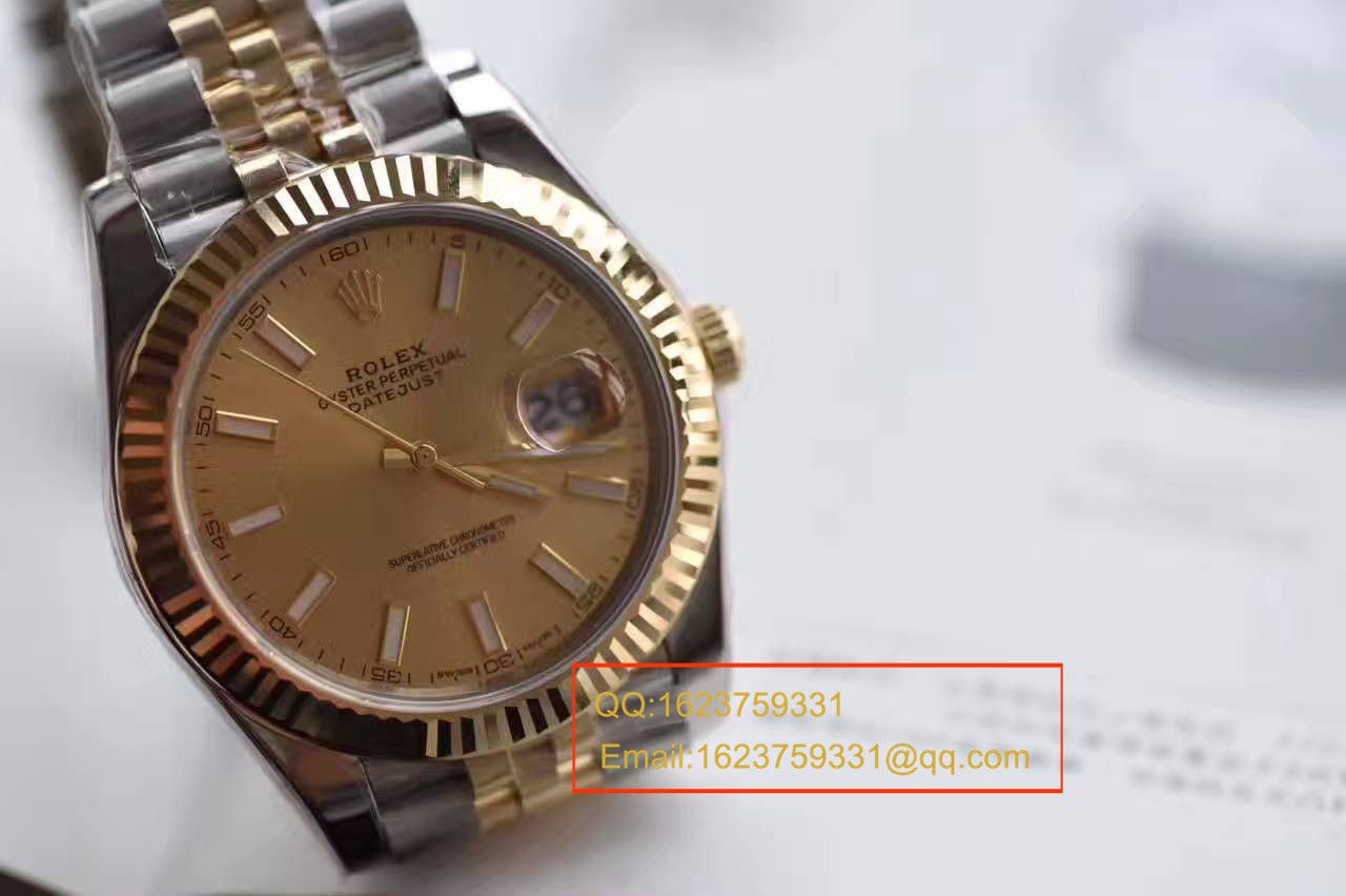   N厂劳力士日志型系列126333-62613包18K金腕表 / RCF171