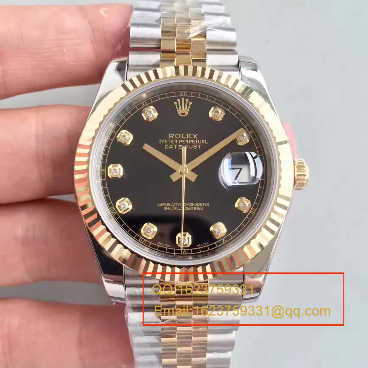   NOOB厂劳力士日志型系列126303白盘腕表 包18K真金 / RCF155