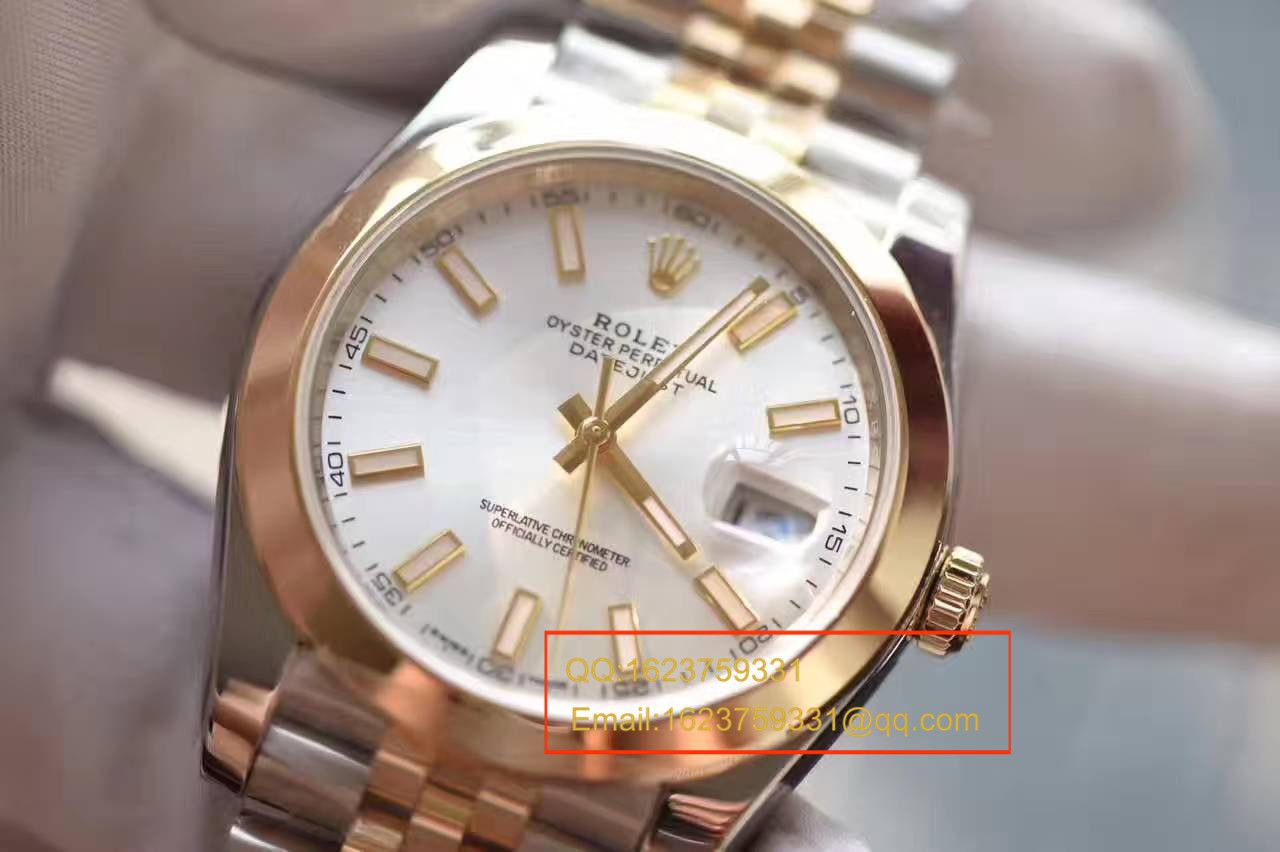   NOOB厂劳力士日志型系列126303白盘腕表 包18K真金 / RCF155