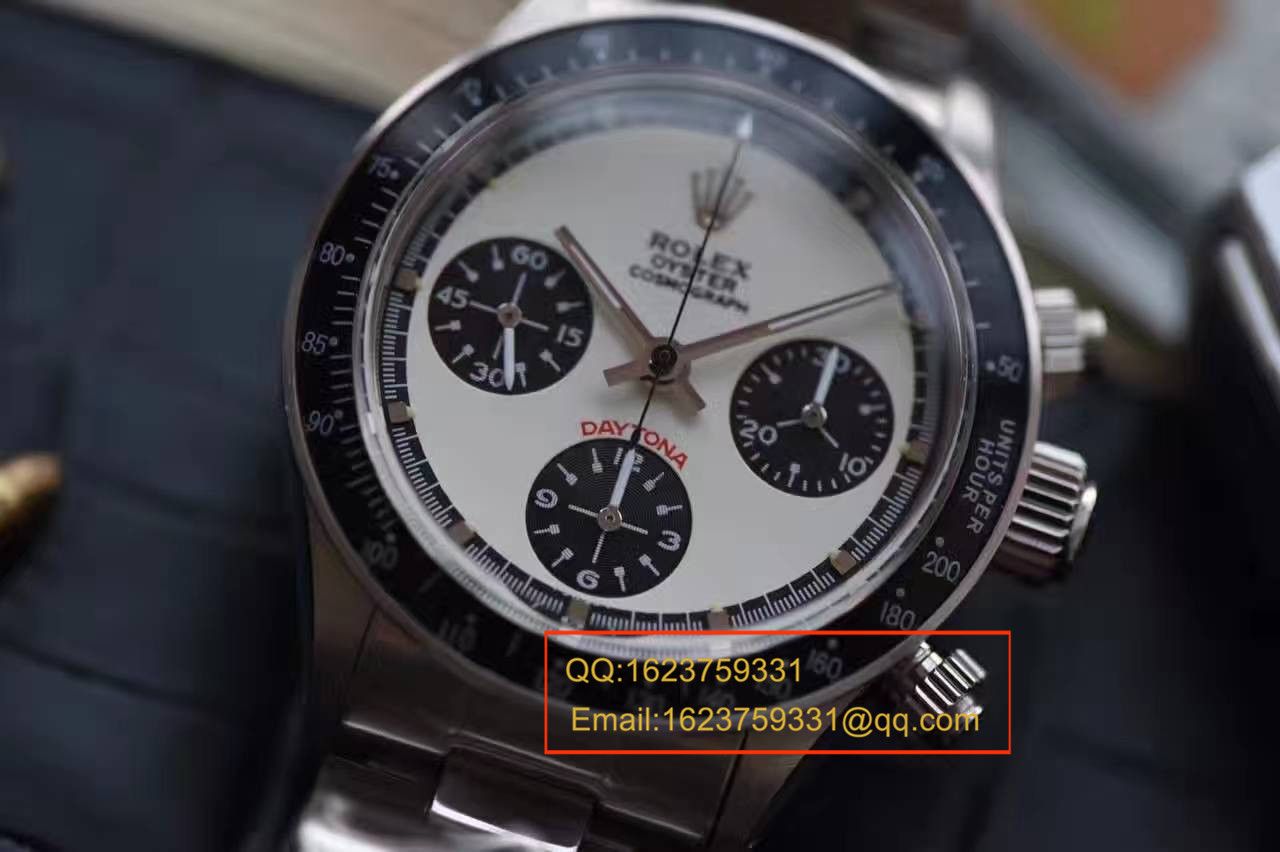   视频测评  Rolex Paul Newman Daytona余文乐同款劳力士保罗.纽曼复古迪通拿 / RAG148