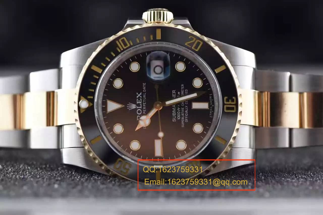   视频解析  N厂V7版之劳力士潜航者型116612-LN-97203《18K真金版》 / RCF125