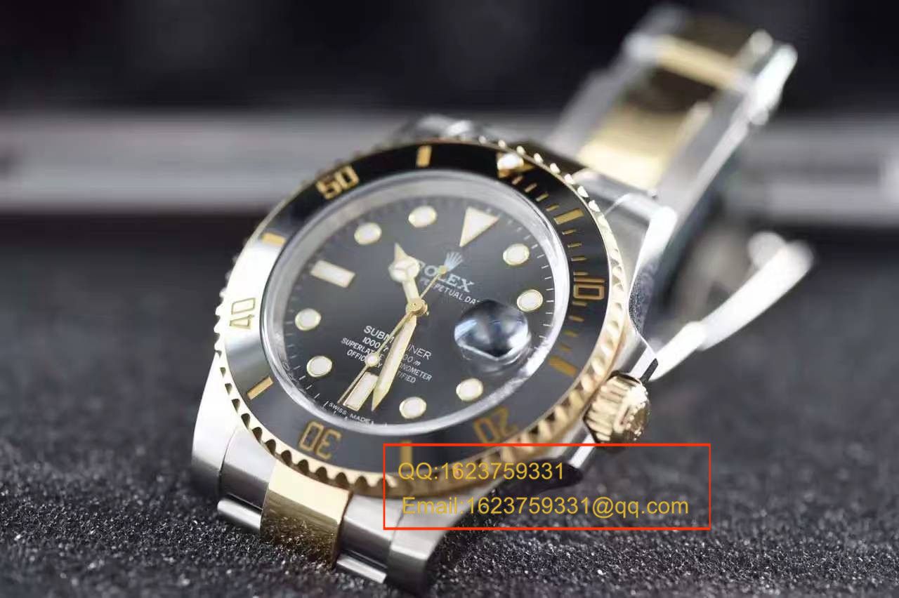   视频解析  N厂V7版之劳力士潜航者型116612-LN-97203《18K真金版》 / RCF125
