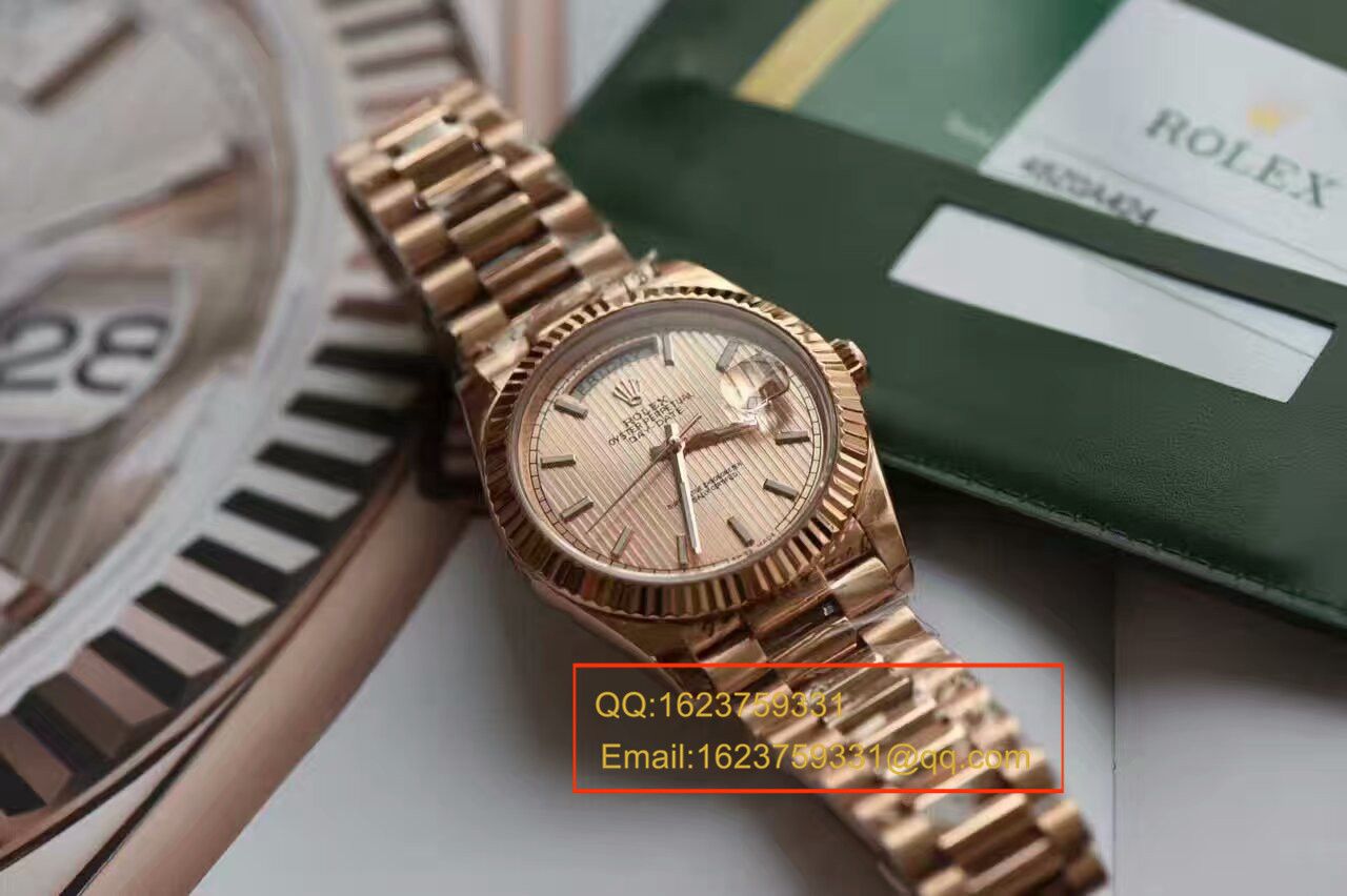   视频测评EW厂劳力士星期日历型系列228235-83415腕表 / RBA121B