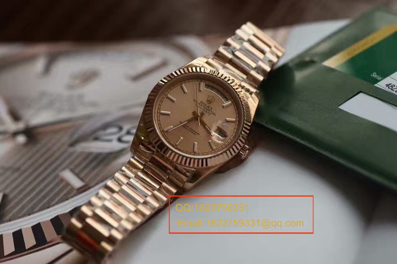   视频测评EW厂劳力士星期日历型系列228235-83415腕表 / RBA121B