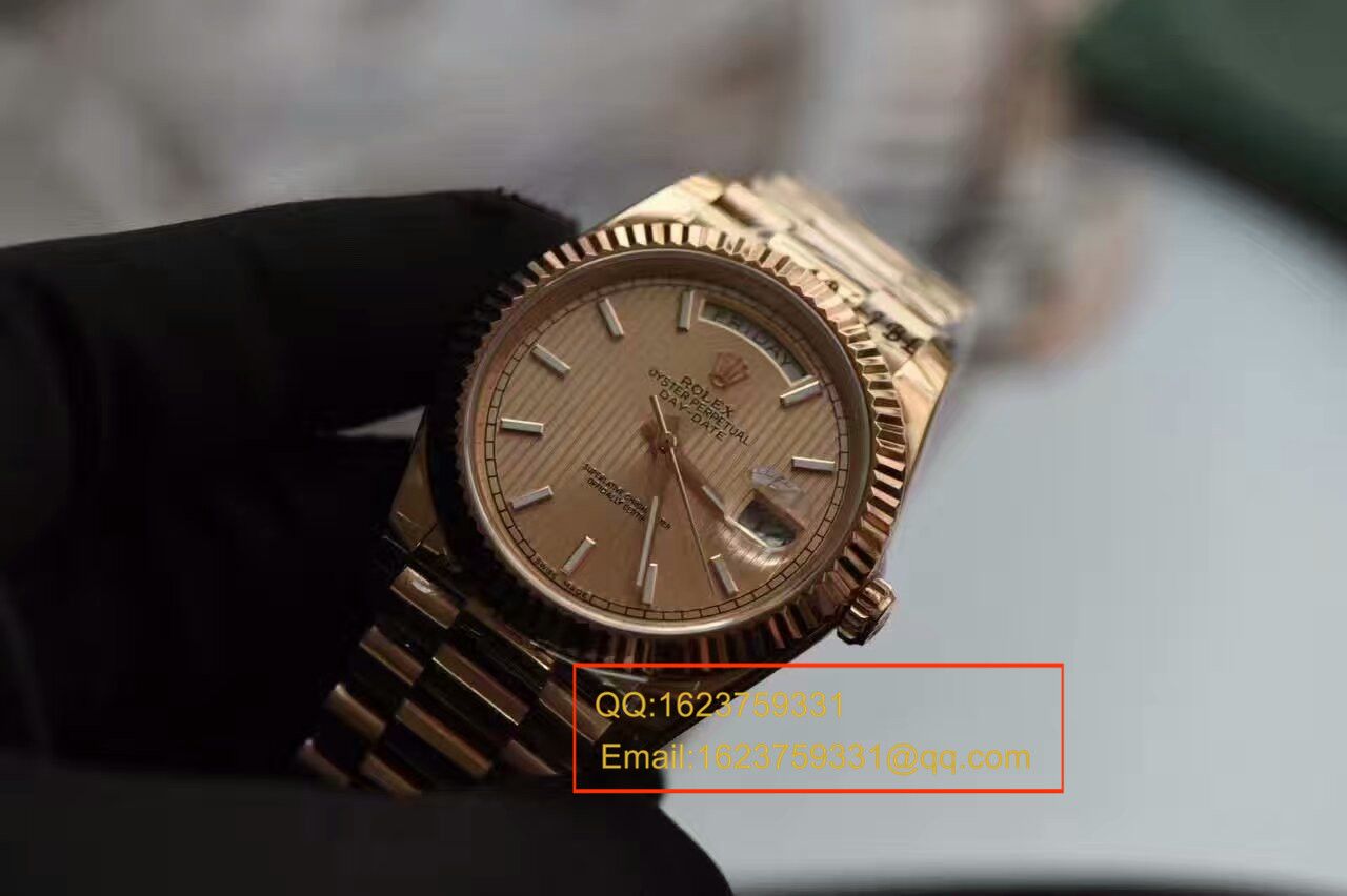   视频测评EW厂劳力士星期日历型系列228235-83415腕表 / RBA121B