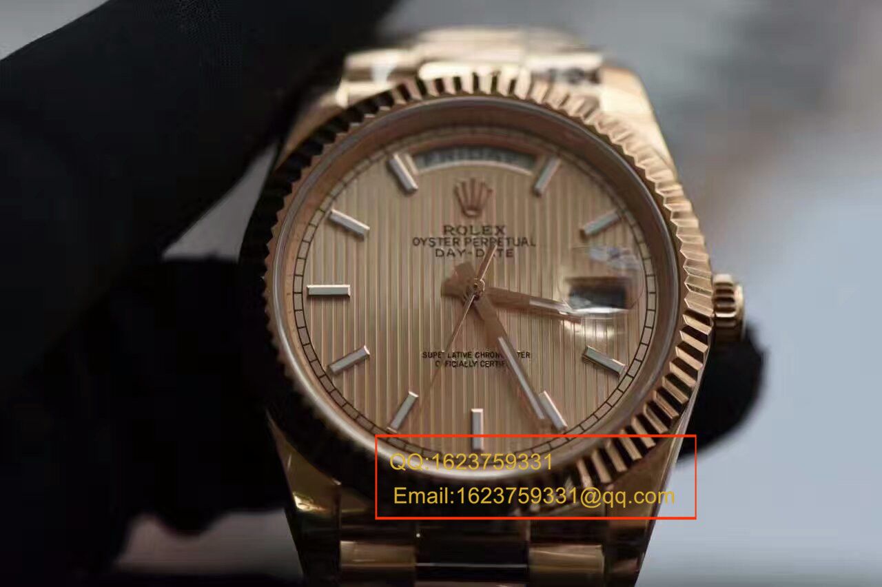   视频测评EW厂劳力士星期日历型系列228235-83415腕表 / RBA121B