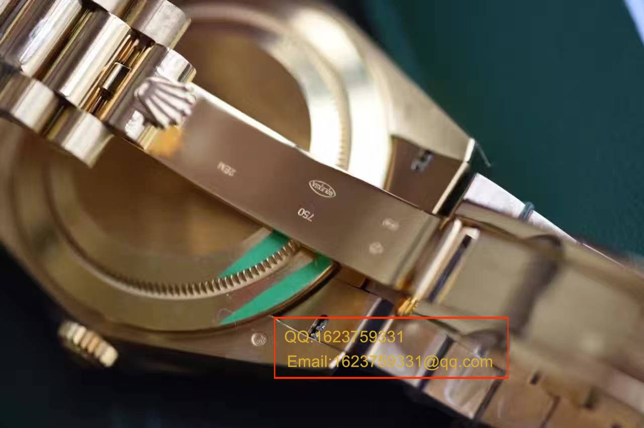   EW厂劳力士星期日历型系列228238香槟面表盘腕表 / RBA120