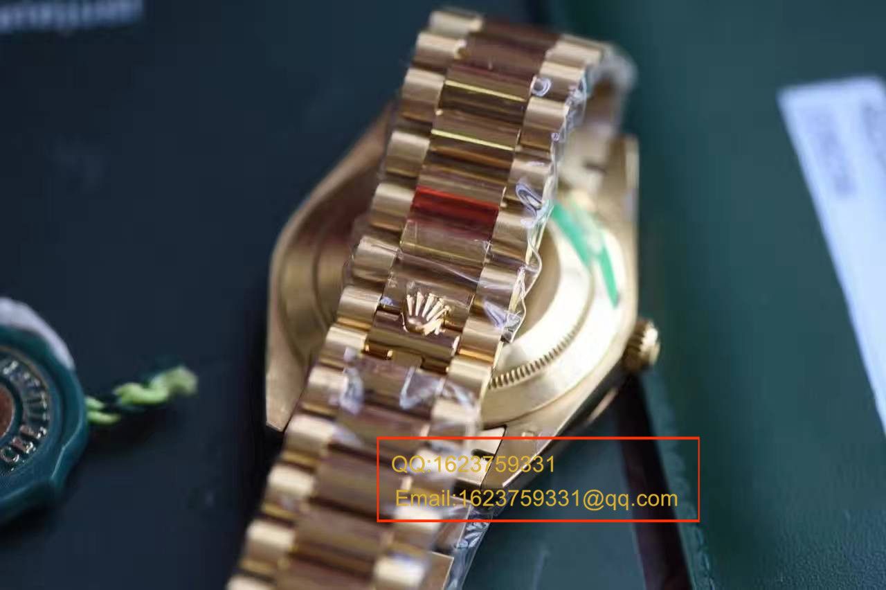   EW厂劳力士星期日历型系列228238香槟面表盘腕表 / RBA120