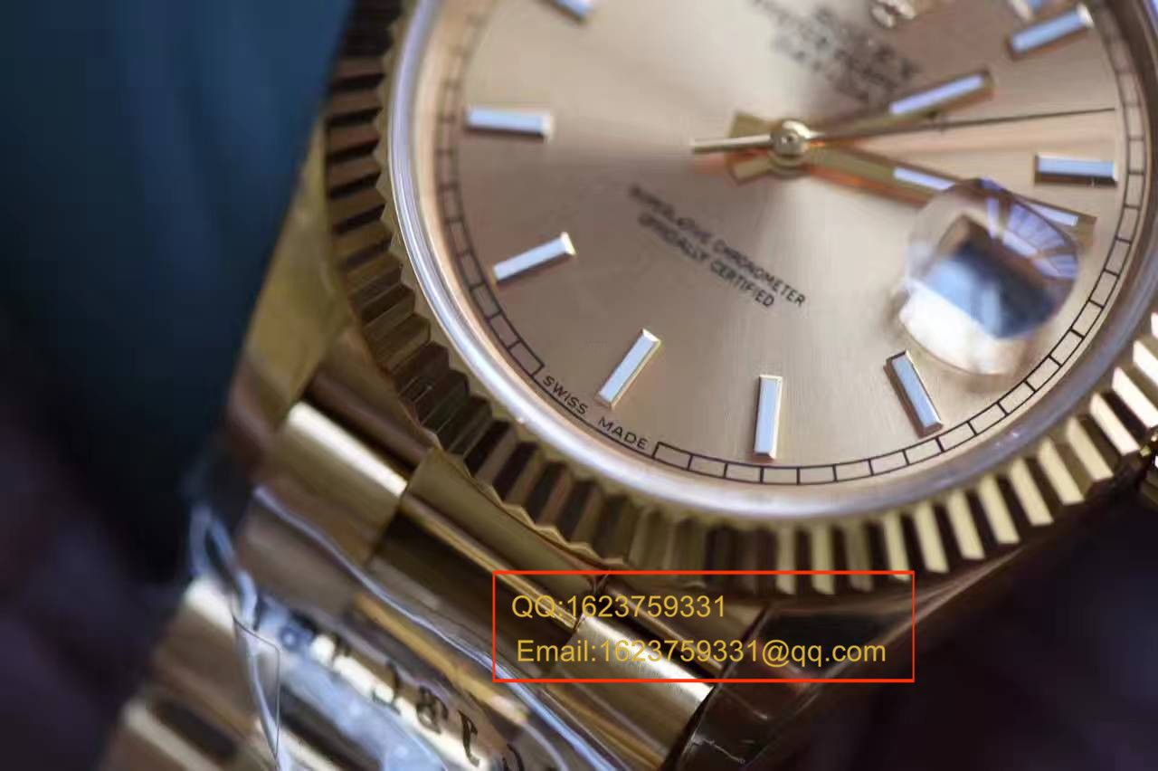   EW厂劳力士星期日历型系列228238香槟面表盘腕表 / RBA120