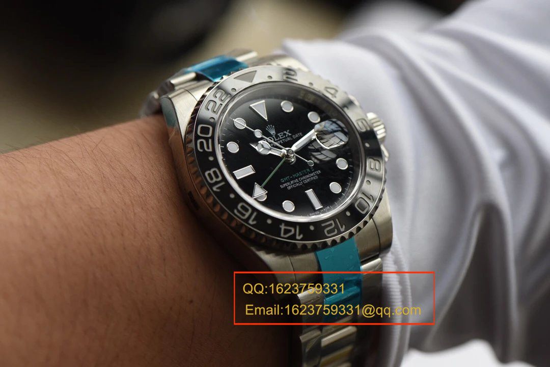   视频测评N厂劳力士格林尼治v7版本116710LN-78200男表 / RBF084A